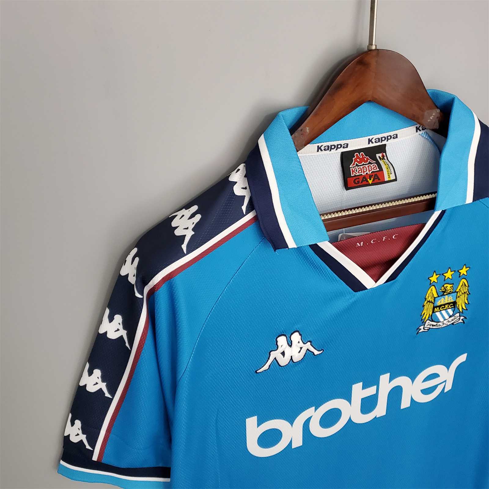 Camiseta Retro Manchester City - Imagen 6