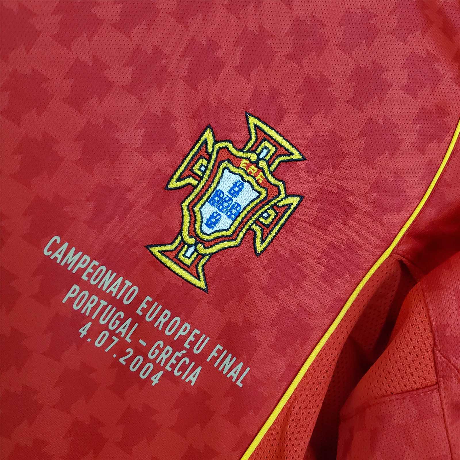Camiseta Retro Portugal 2004 - Imagen 3