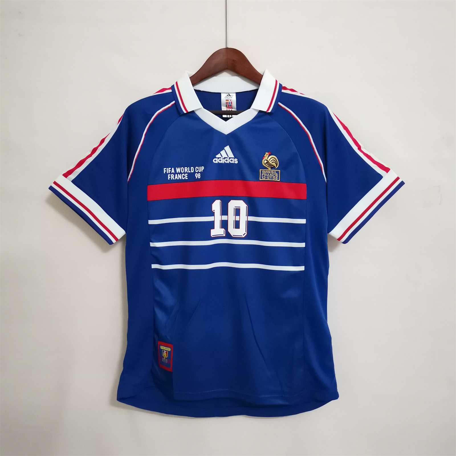 Camiseta Retro Francia 1998